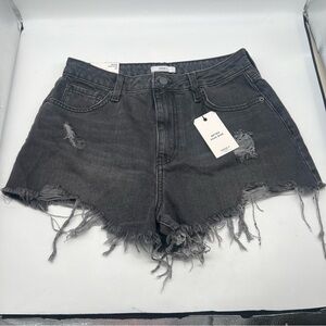 Forever 21 Retro High Rise Jean Short Size 27